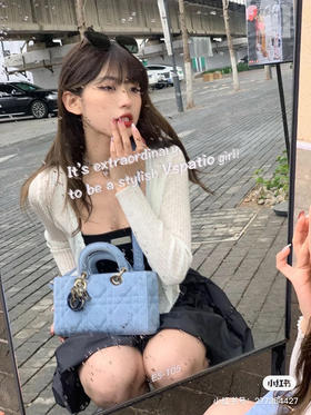 横版牛仔新款戴妃-牛仔蓝