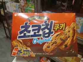 韩国进口零食 饼干好丽友巧克力曲奇饼干巧克力 192g 休闲零食