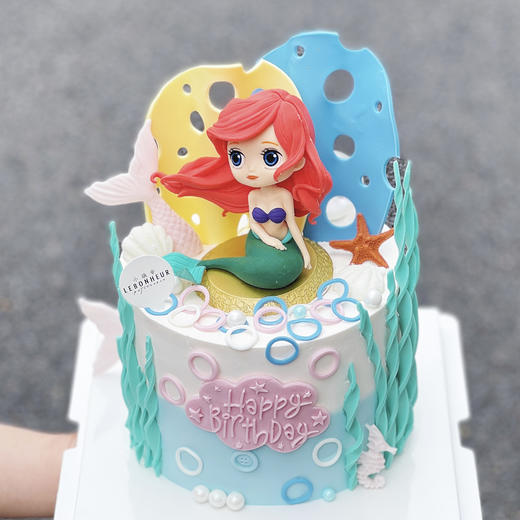 人鱼公主 · 奶油霜蛋糕 商品图0