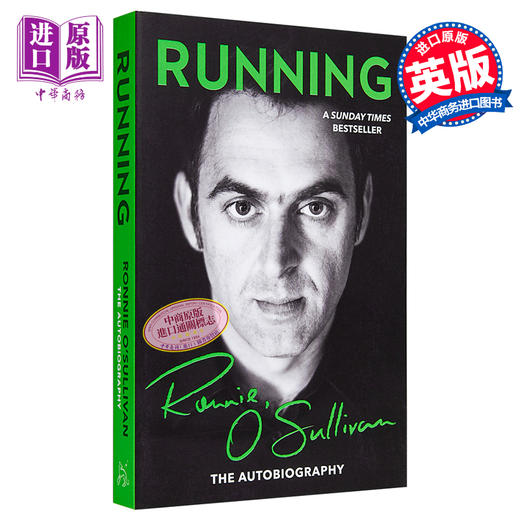 【中商原版】罗尼.奥沙利文自传 英文原版 Running (Export)  Ronnie O'Sullivan  Orion 商品图0