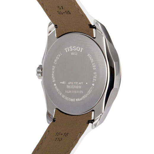 HCT0352101601100  天梭TISSOT  天梭库图 系列皮带女士石英表HCT035.210.16.011.00 商品图2