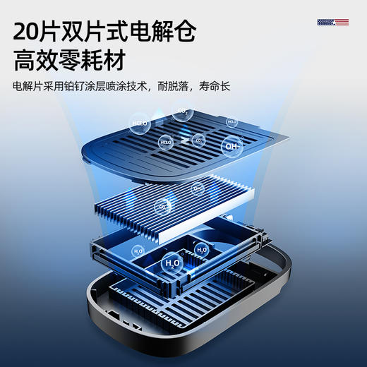 迈卡罗 （MACAIIROOS）)果蔬清洗机家用壁挂洗菜机食材净化机器蔬菜水果鱼肉虾去农药残 MC-QX113 商品图8