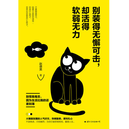 (仓发) 别装得无懈可击却活得软弱无力/国际文化出版公司/赵德昊/9787512512269 商品图1
