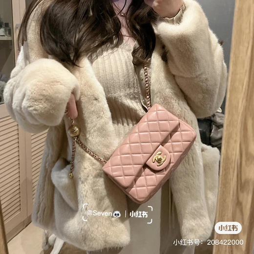 升级芯片小金球20cm干枯玫瑰粉 商品图1