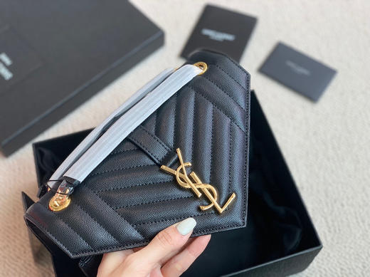 杨树林绣线信封包✉️ V纹拼菱格 〰️ 商品图8