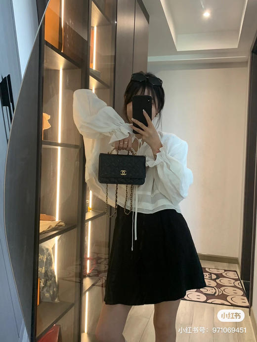 22s 手柄字母woc-黑色牛皮 商品图2
