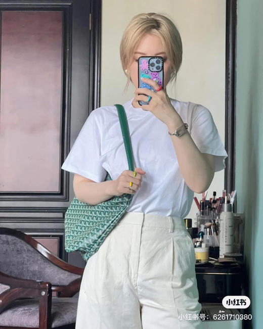 goyard hobo拉链托特-绿色 商品图6