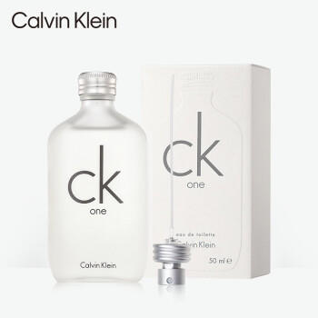 Calvin Klein 卡雷优ckone中性淡香水50ml清新柑橘调生日节日礼物送男女友老婆 商品图2