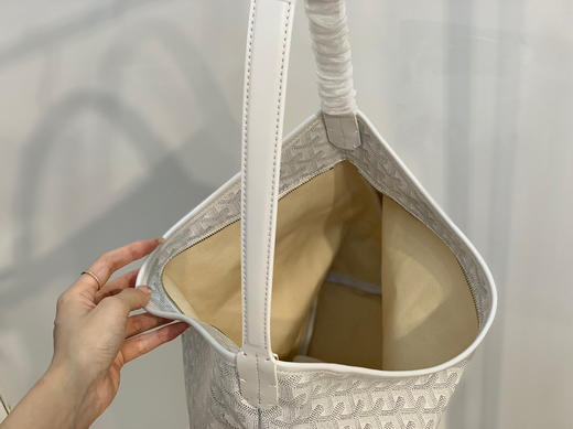 goyard hobo拉链托特-白色 商品图4