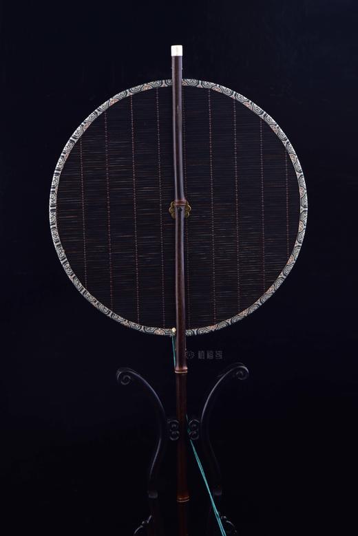 【月朦胧】花卉正绢团扇1-ZX2207055（不含扇架） 商品图2