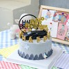 跑车灰色系男生爸爸蛋糕 商品缩略图1