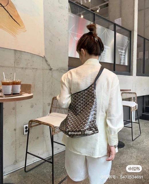 goyard hobo拉链托特-黑色 商品图1