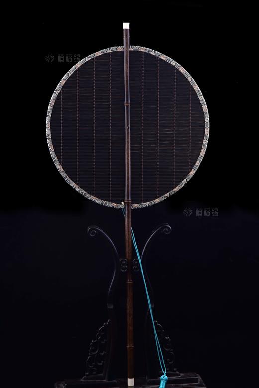 【月色】花卉正绢团扇2-ZX2207056（不含扇架） 商品图2