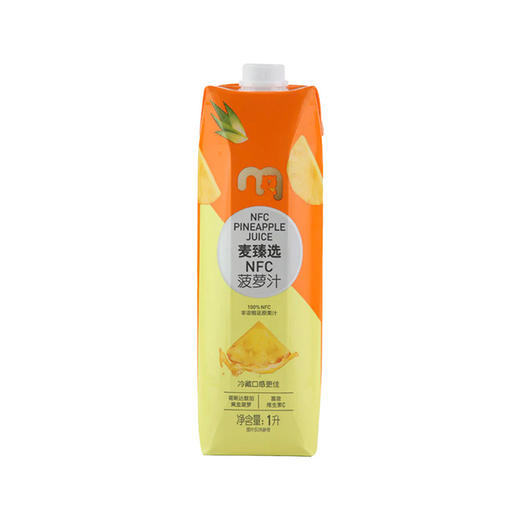 麦德龙 麦臻选 100%NFC 菠萝汁 1L 商品图0