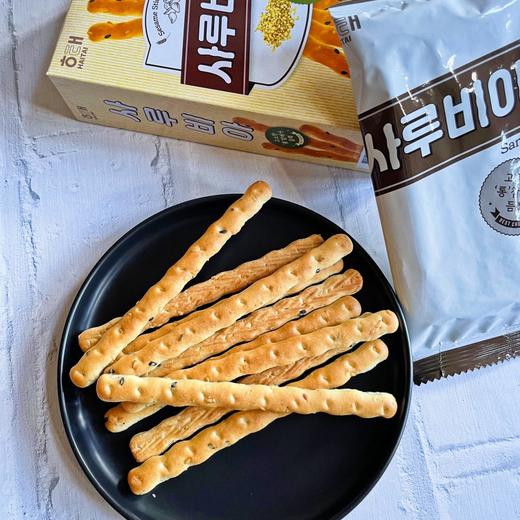 韩国进口海太全麦芝麻棒香脆谷物饼干 商品图1