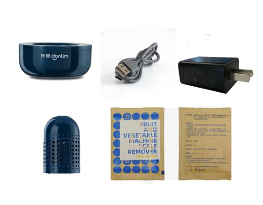 【配件】DL-001  东菱无线果蔬净化器充电底座 / 充电线 / 适配器 / 盖子 / 除垢剂配件 商品图0