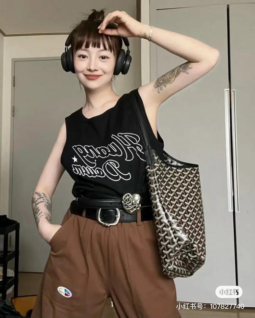 goyard hobo拉链托特-黑色 商品图7