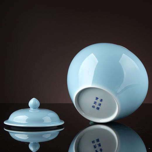 高温颜色釉宝珠罐 商品图4