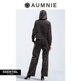 丝绒阔腿长裤 / VELOUR WIDE LEG PANTS