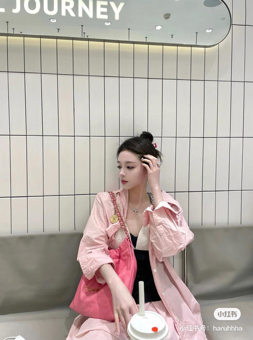 2022S春夏22 bag购物袋-蜜桃粉 商品图1