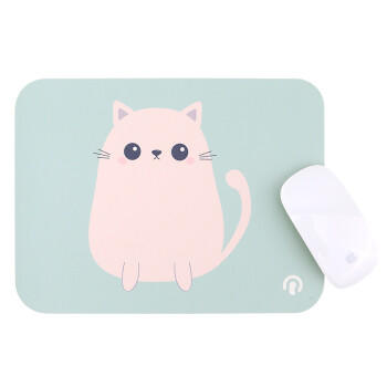镭拓（Rantopad）S1 皮革防水鼠标垫小号 可爱 桌垫笔记本电脑办公垫 小猫 商品图1