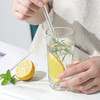 「日式锤目纹玻璃杯」玻璃杯子ins风透明锤纹冷水壶套装居家日用餐饮用具果汁奶茶杯子加厚 商品缩略图2