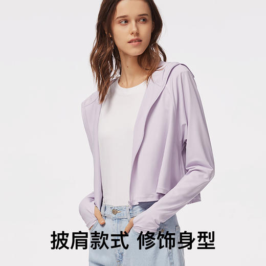 蕉下冰薄系列披肩防晒服，防护全面又有型，夏日清凉随行 商品图4