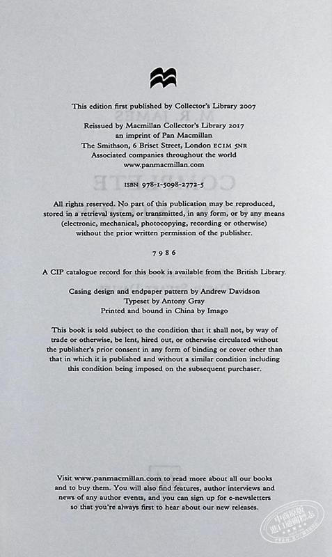 【中商原版】Collectors Library系列：M.R.詹姆斯:鬼故事 英文原版 Complete Ghost Stories 商品图8