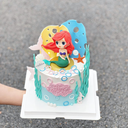 人鱼公主 · 奶油霜蛋糕 商品图1