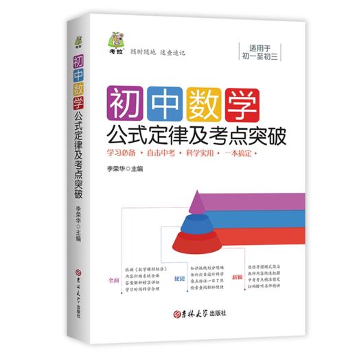 初中数学公式定律及考点突破学霸笔记五年中考三年模拟名著导读考点精练初中数学知识清单复习资料直击中考速记导读拓展考点覆盖 商品图4