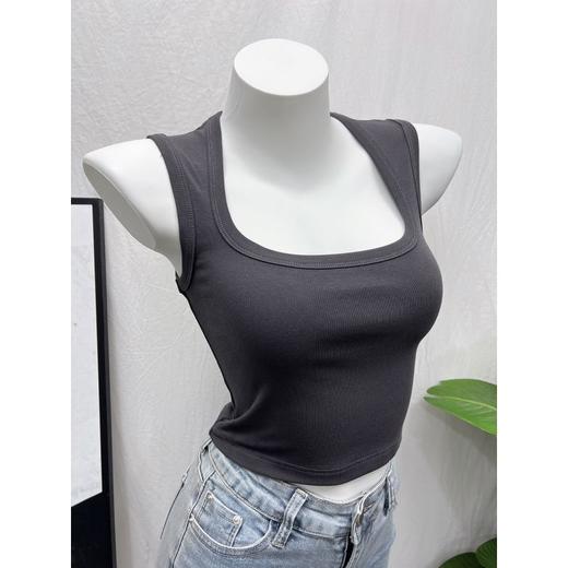 刚需款丨版型超级好 大U领 宽肩吊带#C222902 商品图0