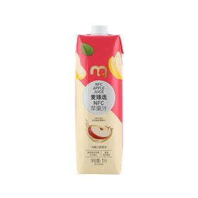 麦德龙 麦臻选 100%NFC苹果汁 1L
