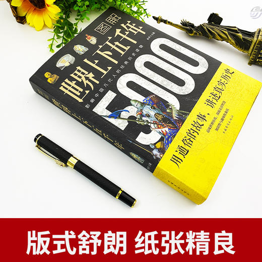 图解世界上下五千年小学初中学生历史类书籍世界通史古代史5000年 商品图3