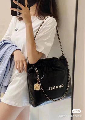 升级品质22bag 〰️ 黑色白字