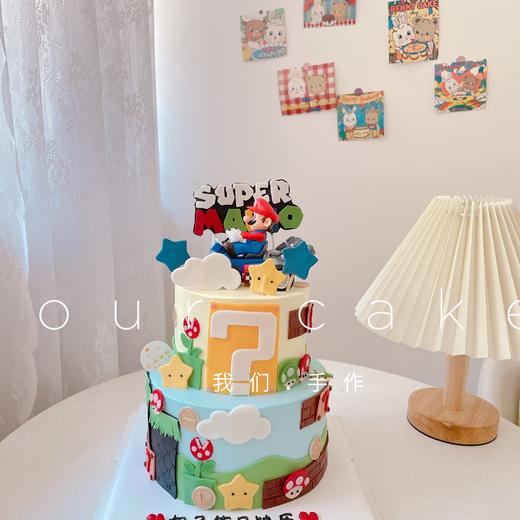 超级马里奥小双层蛋糕-低糖处理无添加 商品图0