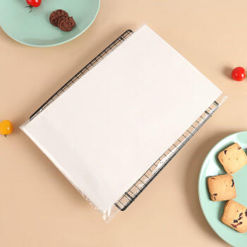 拜杰硅油纸烘焙吸油纸30*20cm烧烤空气炸锅烤肉烤盘露营专用垫纸100张 商品图1