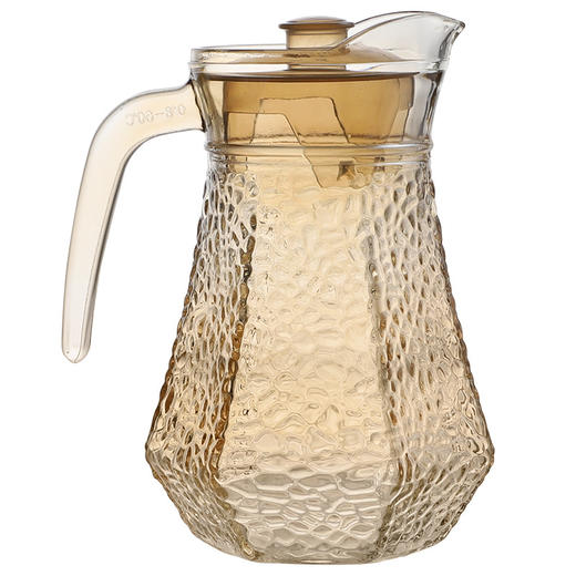 「一壶六杯套装」北欧简约琥珀色玻璃杯凉白开水冷水壶水具杯子居家日用套装餐饮用具 商品图4