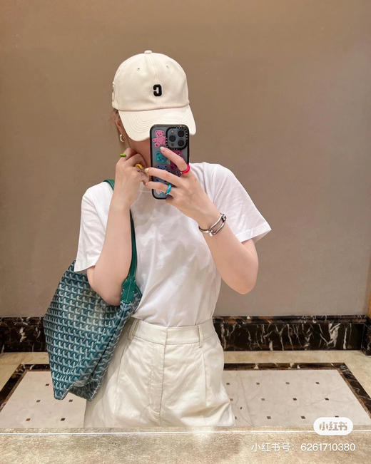 goyard hobo拉链托特-绿色 商品图7