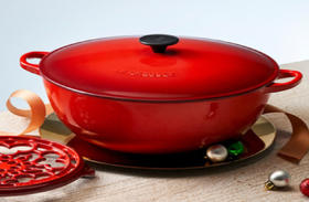 【团购展示】酷彩深烧锅（白珐琅）