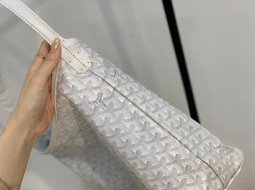 goyard hobo拉链托特-白色 商品图8