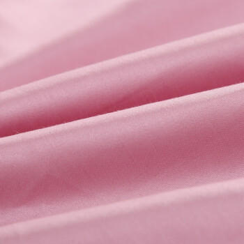 富安娜床上四件套纯棉60s贡缎床品套件高档素绣单双人被套床单203*229cm 商品图4