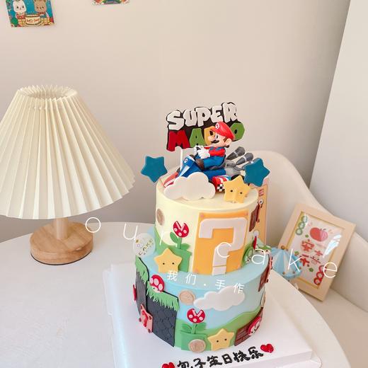 超级马里奥小双层蛋糕-低糖处理无添加 商品图2