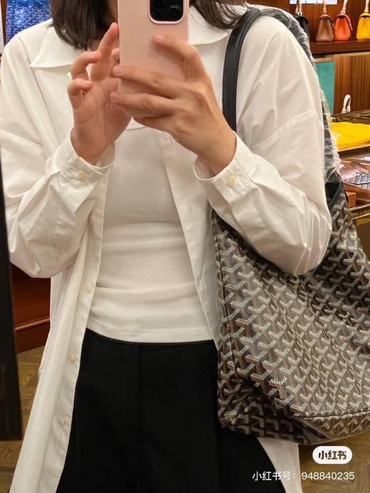 goyard hobo拉链托特-黑色 商品图6