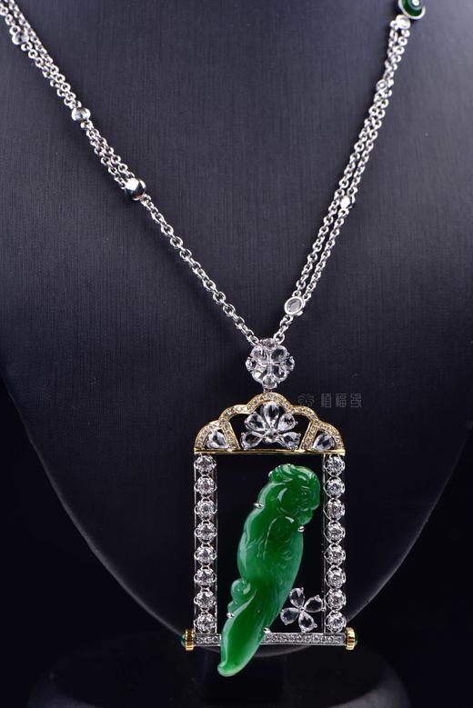 【美好人生】绿翠鹦鹉项链-GZ12204073 商品图7