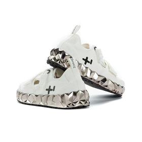 天空之城-OTZ冰山电镀果冻底小白鞋