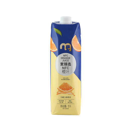 麦德龙 麦臻选 100%NFC橙汁 1L 商品图0