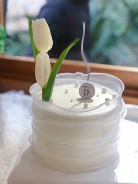 郁金香奶油蛋糕 季节很短下单前请微信咨询客服 下单前请仔细阅读商品详情