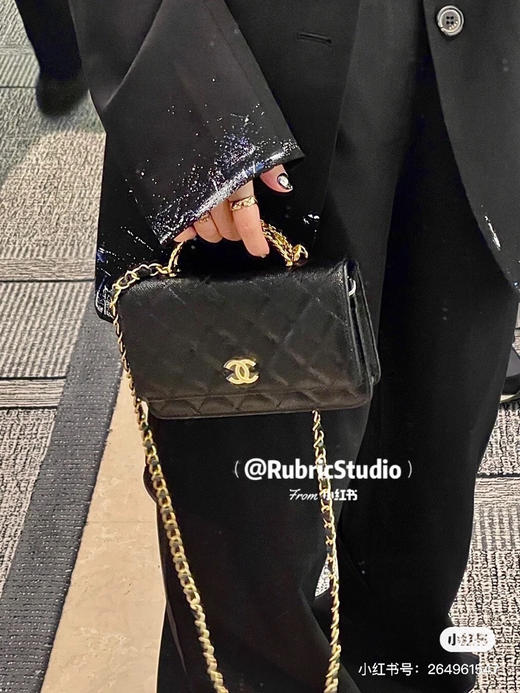 22s 手柄字母woc-黑色牛皮 商品图5