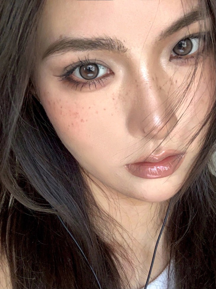 IMUDI年抛隐形眼镜 桂花冻14.0mm 一副/2片-VVCON美瞳商城21
