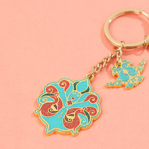 金陵小城小确幸金陵蓝钥匙扣牛首山圣文创 商品图3